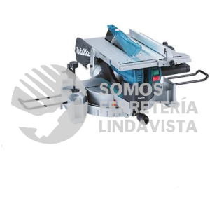 LH1201FL SIERRA DE INGLETE C/BASE SUP 305MM 12" 3,800 RPM CORTE IZQ 45 GRADOS C/LASER, LUZ,FRENO BOLSA P/POLVO 1,650W MAKITA