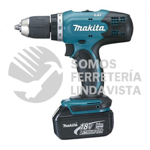 DDF453SYE ATORNILLADOR TALADRO 1/2"V V R 2 VEL 0-400 0-1,300 RPM C/CARG Y 2 BAT LI-ION 1 5 A H C/MALETIN 18V MAKITA