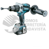DHP481RTJ ATORNILLADOR TALADRO 1/2" INALAMBRICO 18V 2 VEL 0-550 0-2,100RPM, 5AMP M/BL IND BAT LI-ION 2 BAT 5 0 AH Y CARG C/LUZ FRENO ESTUCHE MONT 18V MAKITA