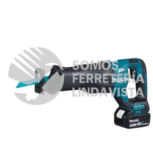 DJR187RME SIERRA RECIPROCA 5-1/8" V V 0-3,000 CPM, M/BL LI-ION 2 BAT C/IND 4 0 A H Y CARG ZANCO ESPADA C/FRENO,2 SEGUETAS, MALETIN 18V MAKITA