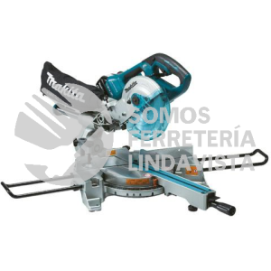 DLS714Z SIERRA INGLETE 190MM 7-1/2" 5,700 RPM M/BL IND BAT LI-ION S/BAT Y CARG C/FRENO BOLSA P/POLVO 18V + 18V 36V MAKITA
