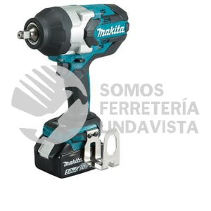 DTW1002RTJ LLAVE IMPACTO 1/2" V V R 3 VEL 0 A 1,800-2,000-2,200 IPM M/BL IND TORQUE LI-ION 2 BAT C/IND 5 0 A H Y CARG C/LUZ,ESTUCHE MONT 18V MAKITA