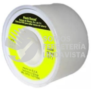 06C21PTSB113 CINTA TEFLON BLANCA PTFE 3/4" 19MM X 13 20M 520" LARGO GARLOCK