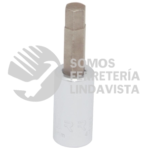 47705M DADO CON PUNTA HEXAGONAL CUADRO DE 1/4", METRICO, 5 MM URREA