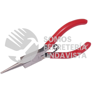 28641 PINZA CON MANGO RUBBER GRIP PARA ELECTRONICA DE 5-5/8" PUNTA AGUJA RECTA URREA