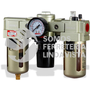 FRL-4000 FILTRO REGULADOR Y LUBRICADOR 1/2" MIKELS