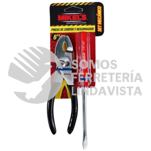 SM-2 SET DE PINZAS CON DESARMADOR MIKELS