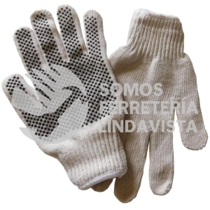 2518042 GUANTES ESTILO JAPONES CON PUNTO DE PVC NACIONAL