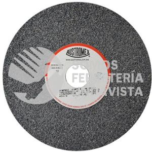 31 RUEDA ABRASIVA VITRIFICADA PARA ESMERILADO DE METAL TIPO 1 GRANO 24 (7"X1"X1") AUSTROMEX