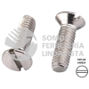 TORNILOX3/16X1/2349 TORNILOX3/16X1/2 CABEZA PLANA RANURADO ACERO INOXIDABLE