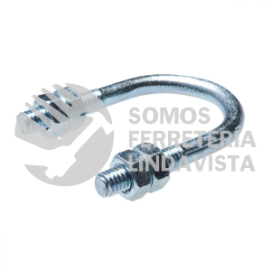 SC-120/SI ABRAZADERA TIPO "U" 2" - TUERCA DE 1/4"