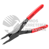 389 PINZA CON MANGO RUBBER GRIP PARA ANILLOS DE RETENCION FIJAS TIPO INTERNO ANGULO DE 0GRADOSURREA
