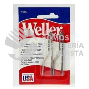 7135WMX PUNTA PARA CAUTIN TIPO PISTOLA 8200 (PAQUETE 2 PZAS) WELLER