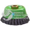 2884 CEPILLO TIPO COPA DE ALAMBRE TRENZADO CHIP-CUT (5"X0 020"XM14-2) TENAZIT