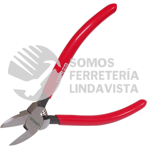 212G PINZA CON MANGO RUBBER GRIP CORTE AL RAS PARA PLASTICO Y MATERIALES NO FERROSO 6" URREA