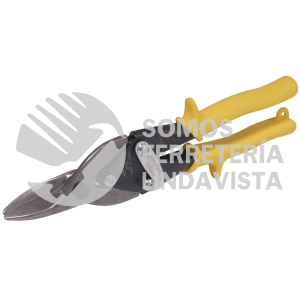 303S TIJERAS CON MANGO RUBBER GRIP PARA HOJALATERO TIPO AVIACION RECTA, 10" URREA