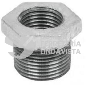 511-953L REDUCCION BUSHING GALVANIZADO 1" A 1/2" (25-13 MM) MUELLER