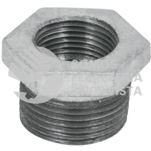 REDUCCION249 REDUCCION BUSHING 4"X3" GALVANIZADA