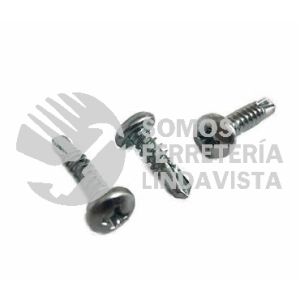 PFB10038 PIJA CABEZA FIJADORA PUNTA BROCA GALVANIZADA #10 X 1-1/2" TOLEDO