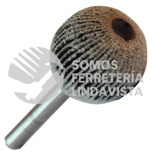 947 RUEDA FLAP ESFERICA CON VASTAGO GRANO 80 (1-3/16"X1/4") TENAZIT