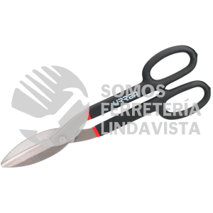 324G TIJERAS CON MANGO RUBBER GRIP PARA HOJALATERO 14" URREA