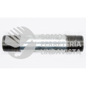 NIPLE169 NIPLE GALVANIZADO DE 1/4"X3" C40
