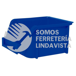 125204 GAVETA PLASTICA AZUL 5 5X4X3" SURTEK