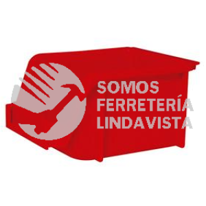 125212 GAVETA PLAST ROJA 5 5X4X3" SURTEK