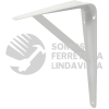 137821 MENSULA CON SOPORTE COLOR GRIS 10 X 16" SURTEK