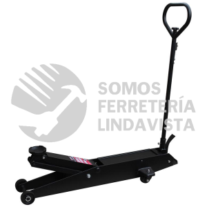 2462N GATO HIDRAULICO DE PATIN CON MANGO TIPO TRANSPALETA CON VALVULA DE LIBERACION, 3 TON URREA