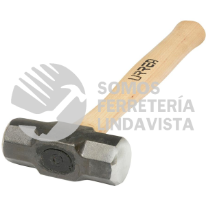 1435EG MARRO OCTAGONAL CABEZA MAQUINADA CON MANGO DE HICKORY AMERICANO DE 16", 4 LB URREA