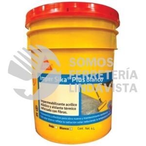 430467 IMPERSIKA PLUS BLANCO CUBETA 3 8 L SIKA CONSTRUCCION