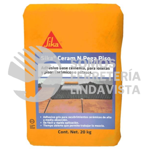 449364 SIKACERAM N PEGAPISO GRIS SACO 20 KG SIKA CONSTRUCCION