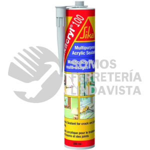 451874 SIKACRYL 100 BLANCO CARTUCHO 300 ML SIKA CONSTRUCCION