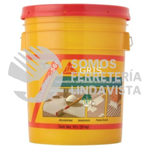 464600 SIKALASTIC 560 MX GRIS CUBETA 19 L SIKA CONSTRUCCION