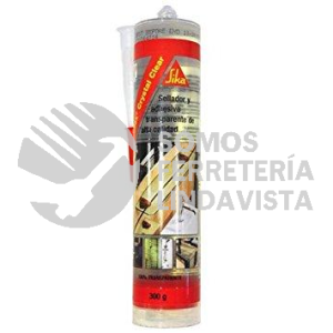 490783 SIKAFLEX CRYSTAL CLEAR TRANSPARENTE CARTUCHO 290ML SIKA