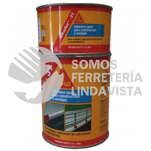 501424 SIKADUR-31 ADHESIVO UNIDAD DE 5 KG SIKA CONSTRUCCION