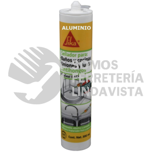 529447 SIKASEAL-114 B&C ALUMINIO CARTUCHO 300 ML SIKA CONSTRUCCION