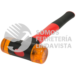 1383A MARTILLO CON TAPAS PLASTICAS INTERCAMBIABLES CON MANGO ANTI-VIBRACION, 16 OZ URREA