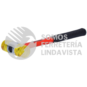 1383FV MARTILLO CON TAPAS PLASTICAS CON MANGO DE FIBRA DE VIDRIO DE 11-1/4", 13 OZ URREA