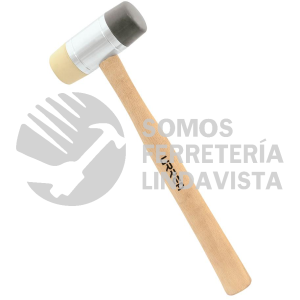 1364 MARTILLO CON TAPAS PLASTICAS INTERCAMBIABLES CON MANGO DE MADERA DE 12-3/32", 13 OZ URREA