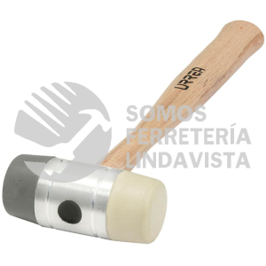 1362 MARTILLO CON TAPAS PLASTICAS INTERCAMBIABLES CON MANGO DE MADERA DE 18", 25 OZ URREA