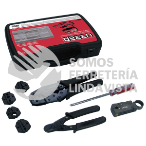 314K JUEGO BASICO PARA PONCHADORA DE CABLE COAXIAL URREA