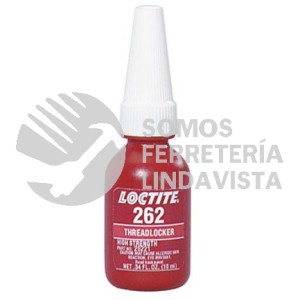 490181 262 490181 FIJADOR DE ROSCAS RESISTENCIA ALTA 10ML LP26221 LOCTITE