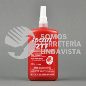 277 88449 FIJADOR DE ROSCAS ALTA RESISTENCIA 250ML 27741 LOCTITE