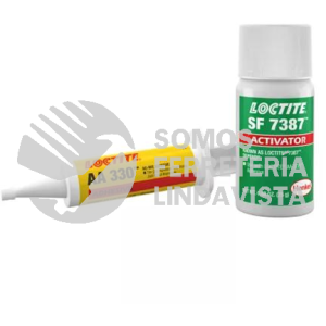 490072 330TM ADHESIVO ESTRUCTURAL, KIT, CARTUCHO 300 ML / ACT 128 G 20252 LOCTITE