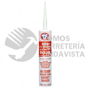 701-B SILICON RTV ROJO ALTAS TEMPERATURAS 300 ML QUIMICA TF