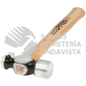 1316P MARTILLO MAQUINADO DE BOLA CON MANGO DE MADERA HICKORY AMERICANO DE 13", 16 OZ URREA