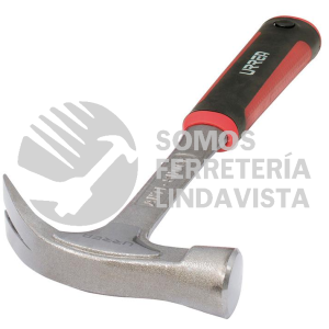 1620AF MARTILLO DE UÑA FORJADO EN UNA PIEZA CON MANGO ANTI-VIBRACION TEXTURIZADO DE 13-9/16", 20 OZ URREA