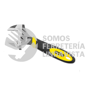 90-950 LLAVE AJUSTABLE MAXSTEEL 12" CON ESCALA MANGO GRIP STANLEY